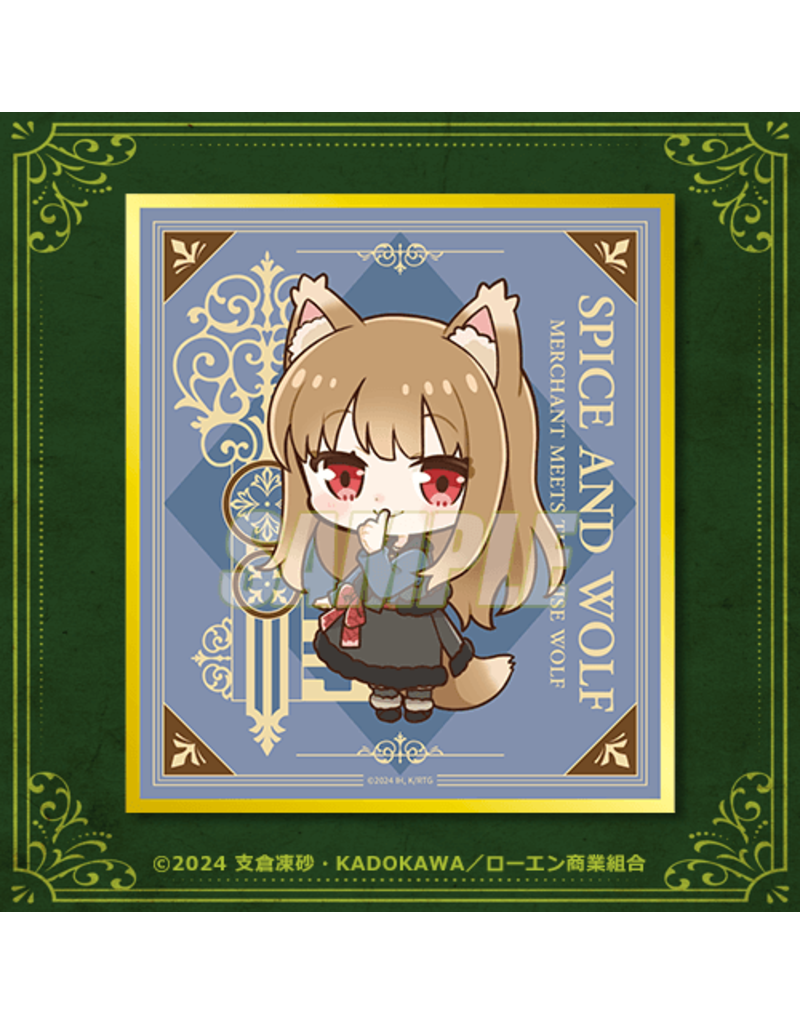 Kadokawa Spice and Wolf Ichibankuji Shikishi