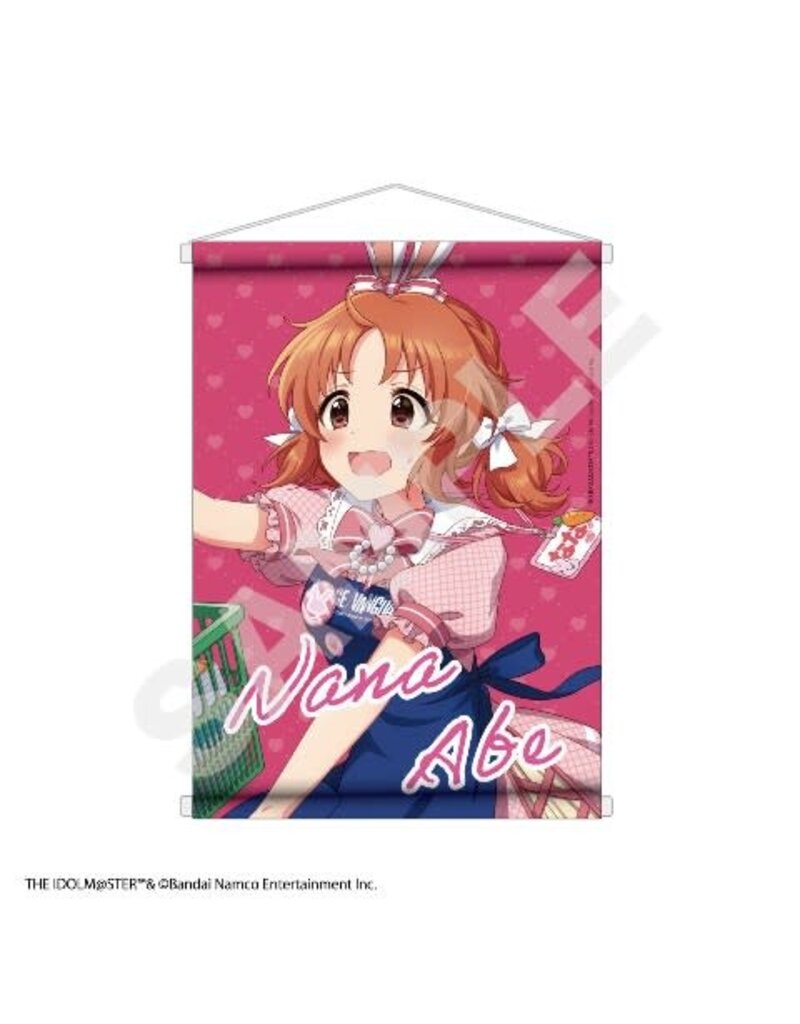 Nana Abe Idolm@ster Cinderella Girls Village Vanguard B2 Wallscroll