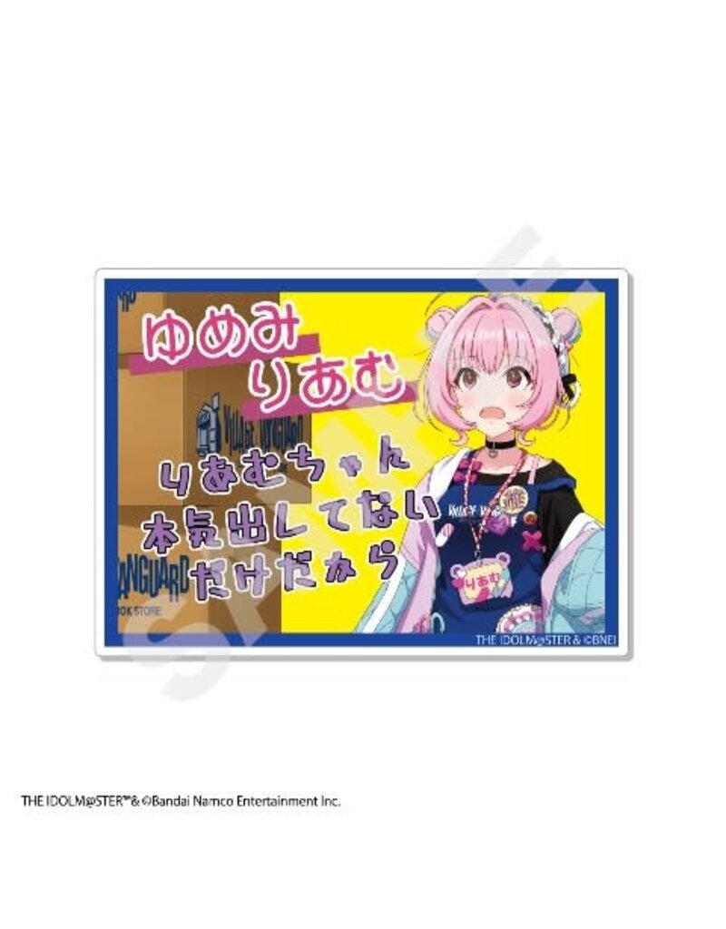Idolm@ster Cinderella Girls Village Vanguard Collab Acrylic Big Name Tag