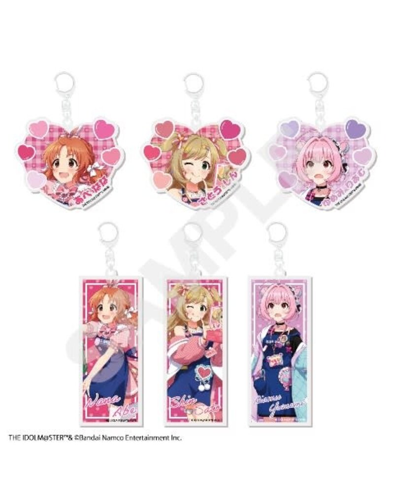 Idolm@ster Cinderella Girls Village Vanguard Collab Acrylic Keychain