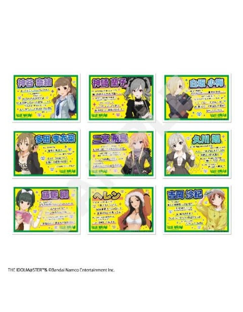 Idolm@ster Cinderella Girls Village Vanguard Collab Acrylic Badge (Cool)