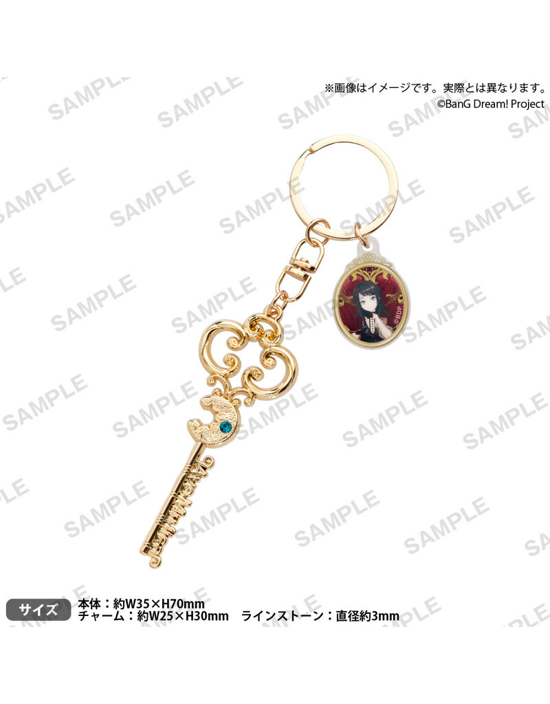 Bushiroad Ave Mujica Bang Dream! Antique Keychain w/ Charm Unmasked