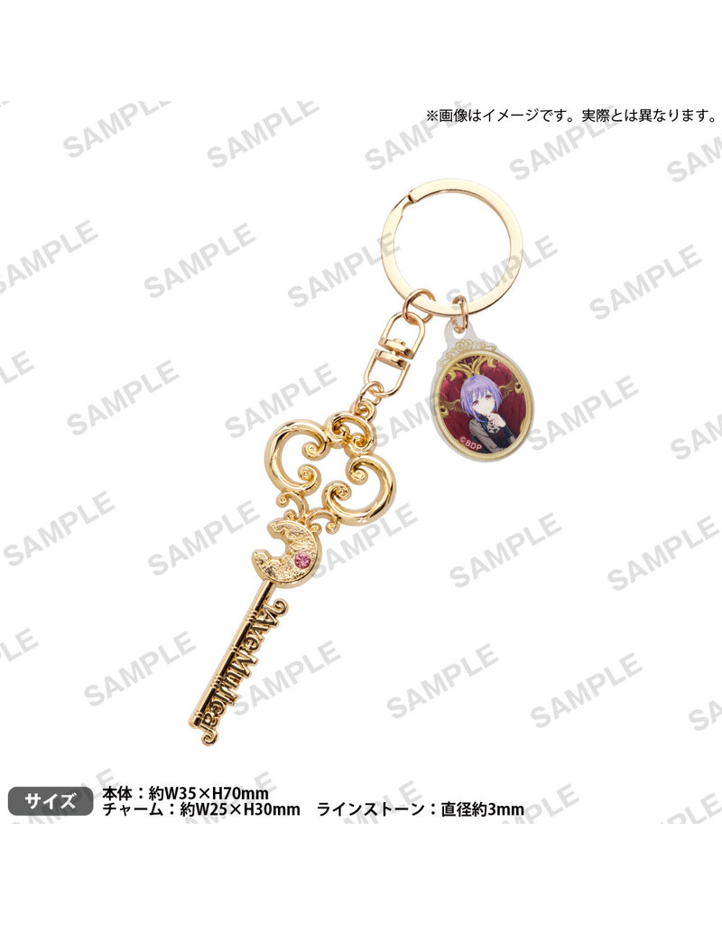 Bushiroad Ave Mujica Bang Dream! Antique Keychain w/ Charm Unmasked