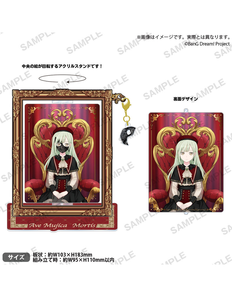 Bushiroad Ave Mujica BanG Dream! Rotating Acrylic Stand Throne Ver.