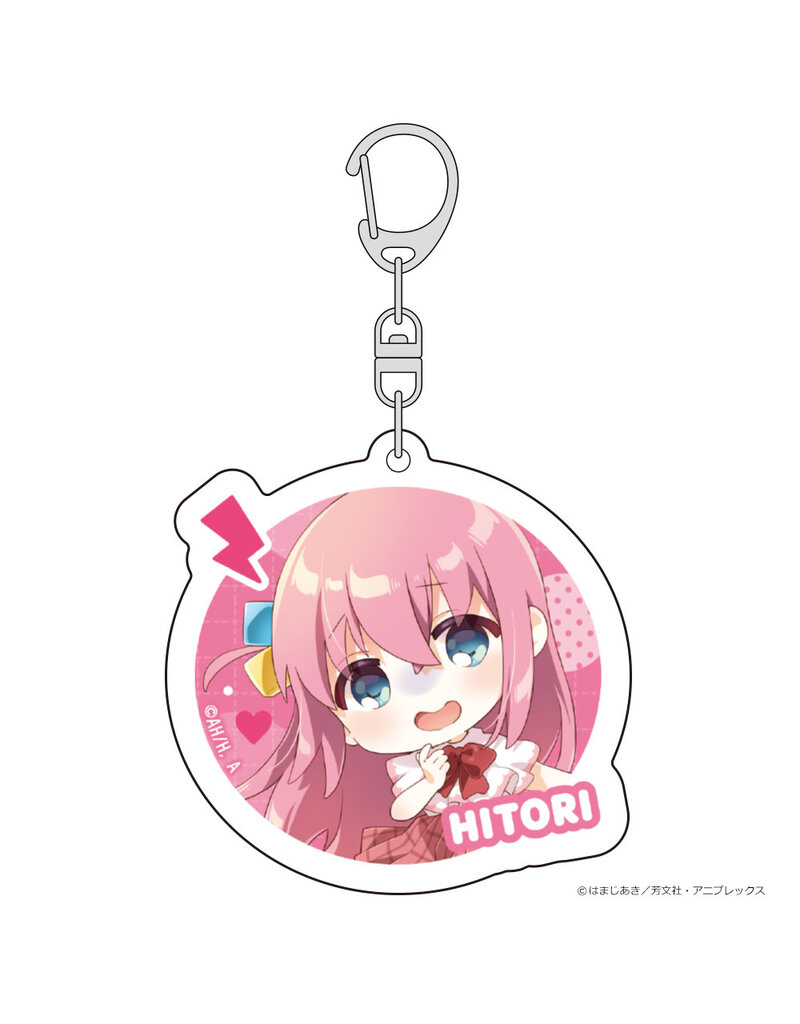 Curtain Damashii Bocchi the Rock! Chocolate Outfit Acrylic Keychain