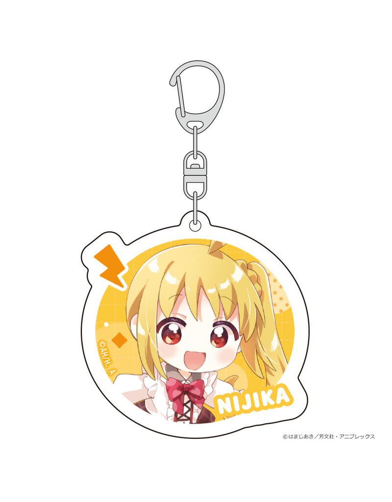 Curtain Damashii Bocchi the Rock! Chocolate Outfit Acrylic Keychain