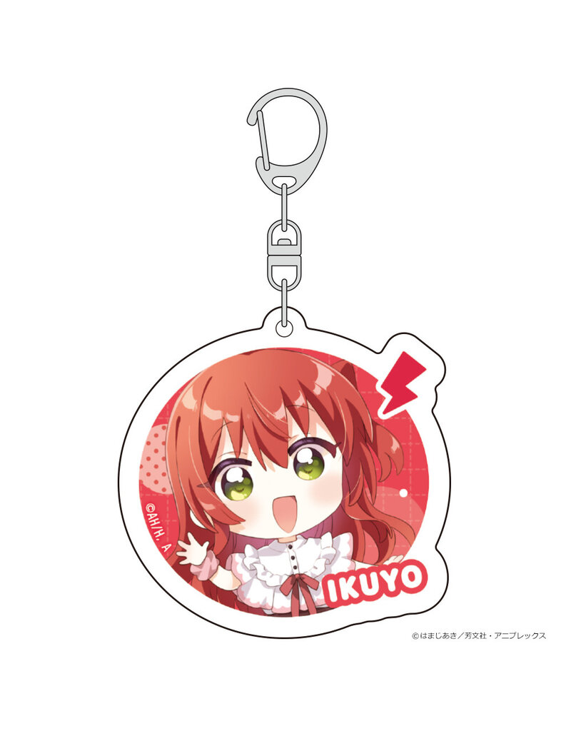 Curtain Damashii Bocchi the Rock! Chocolate Outfit Acrylic Keychain