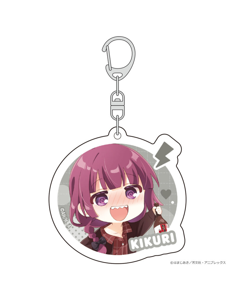 Curtain Damashii Bocchi the Rock! Chocolate Outfit Acrylic Keychain