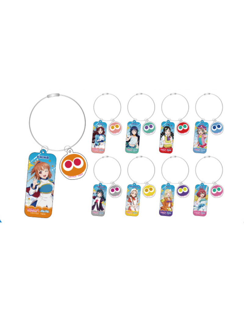 Bandai Namco Love Live! Sunshine!! x Puyo Puyo Wire Keychain