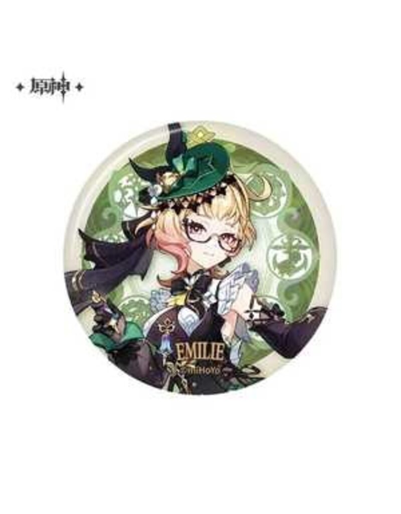Genshin Impact Court of Fontaine Series Chara Can Badge