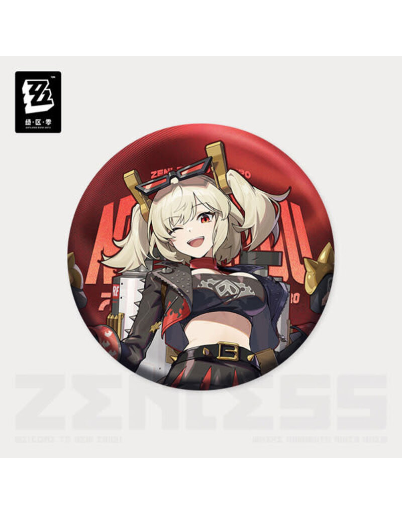 Zenless Zone Zero Sons of Calydon Can Badge