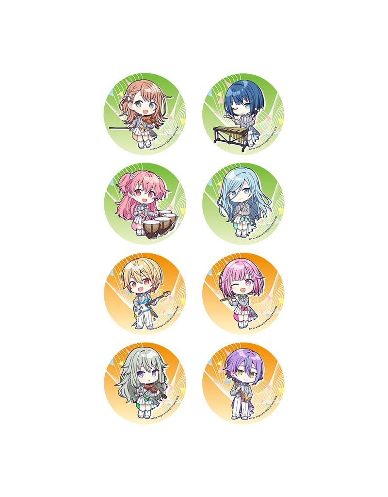 Sekai Symphony 2025 Can Badge C More More Jump and Wonderlands x Showtime