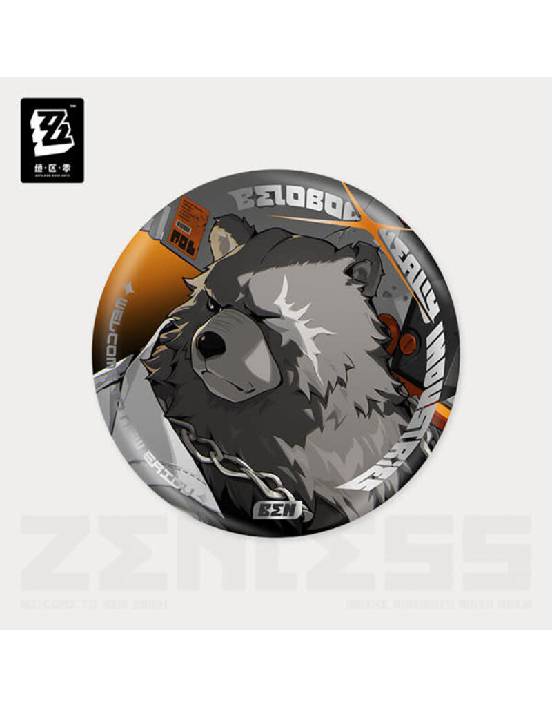 Zenless Zone Zero Belobog Heavy Industries Mindscape Cinema Series Can Badge