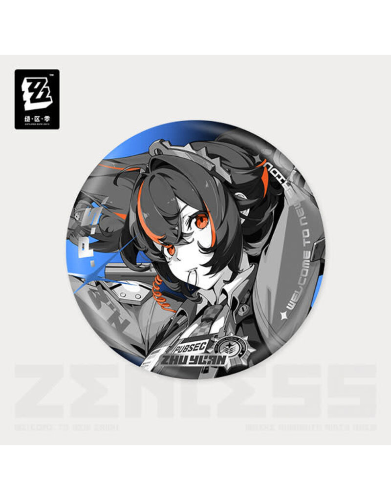 Zenless Zone Zero Criminal Investigation Team Mindscape Cinema Series Can Badge