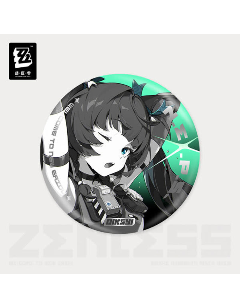 Zenless Zone Zero Criminal Investigation Team Mindscape Cinema Series Can Badge