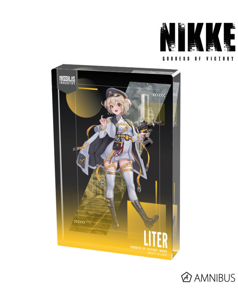 Amnibus Goddess of Victory: Nikke LOVECACAO Tactical Fashion ver. Acrylic Block