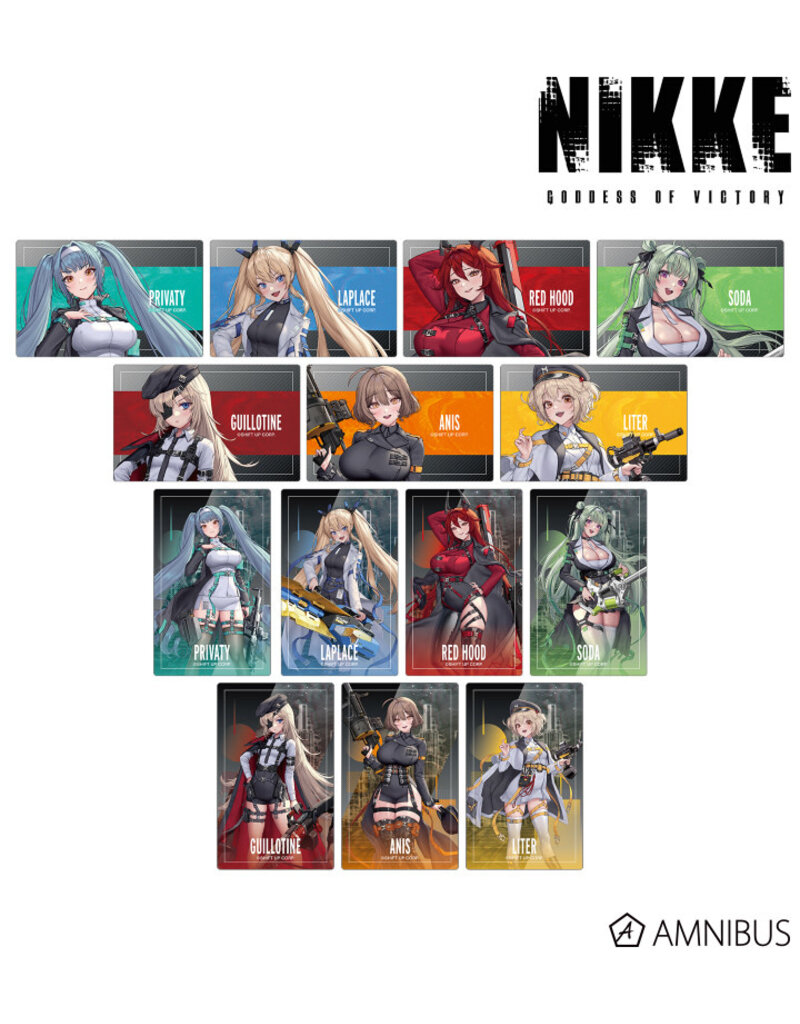 Amnibus Goddess of Victory: Nikke LOVECACAO illustration Tactical Fashion Trading Sticker