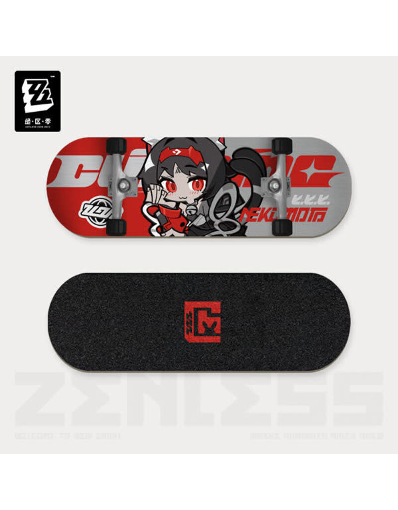 Zenless Zone Zero Cunning Hares/Gentle House Fingerboard Keyring