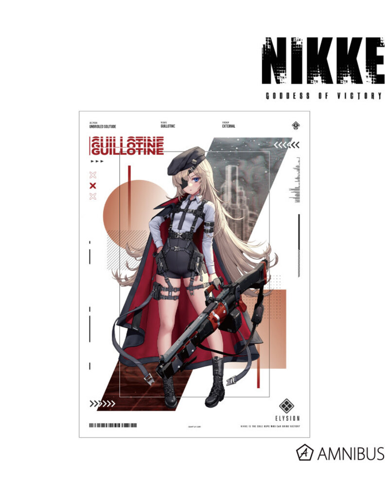 Amnibus Goddess of Victory: Nikke LOVECACAO Tactical Fashion ver. A3 Poster