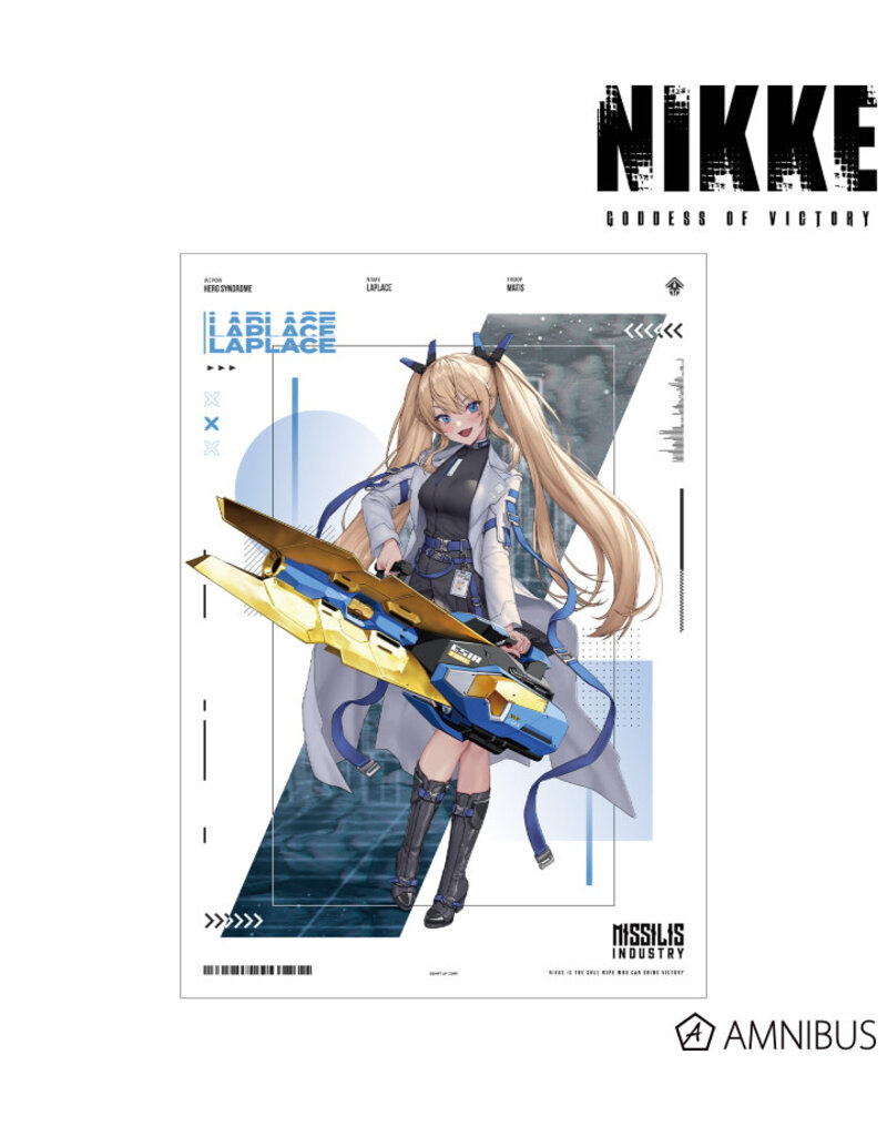 Amnibus Goddess of Victory: Nikke LOVECACAO Tactical Fashion ver. A3 Poster