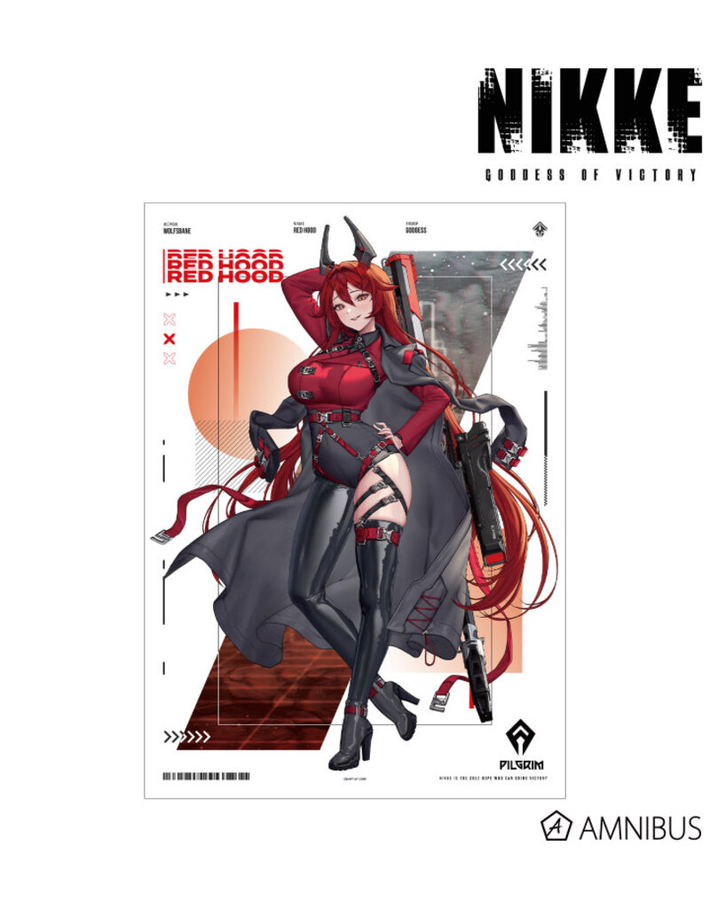 Amnibus Goddess of Victory: Nikke LOVECACAO Tactical Fashion ver. A3 Poster