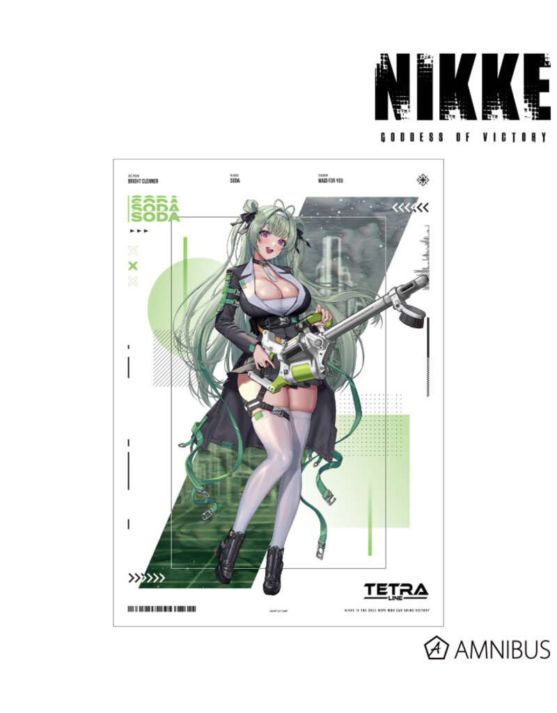 Amnibus Goddess of Victory: Nikke LOVECACAO Tactical Fashion ver. A3 Poster
