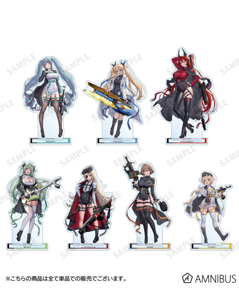 Amnibus Goddess of Victory: Nikke LOVECACAO Tactical Fashion ver. BIG Acrylic Stand