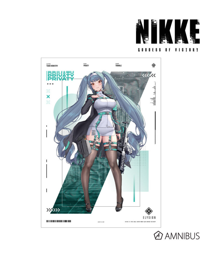 Amnibus Goddess of Victory: Nikke LOVECACAO Tactical Fashion ver. A3 Poster