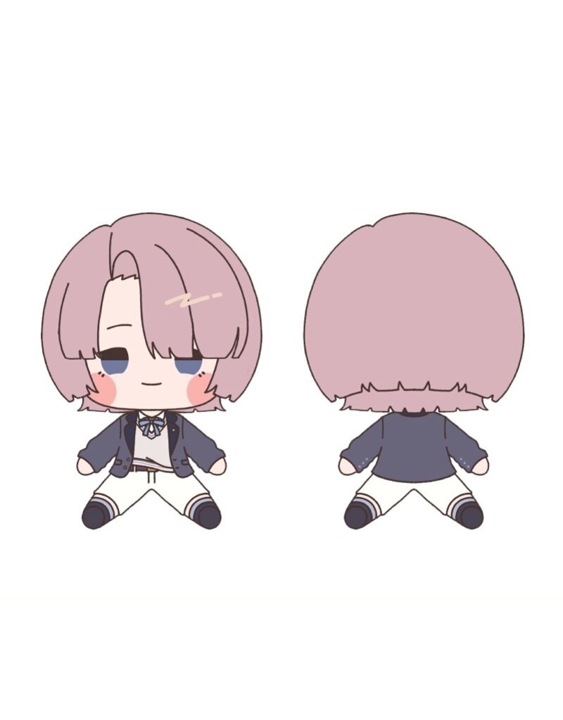 Lawsons Gakuen Idolm@ster Lawsons Mochi Doll Plushie