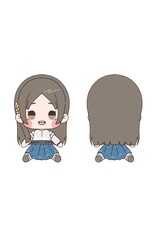 Lawsons Gakuen Idolm@ster Lawsons Mochi Doll Plushie