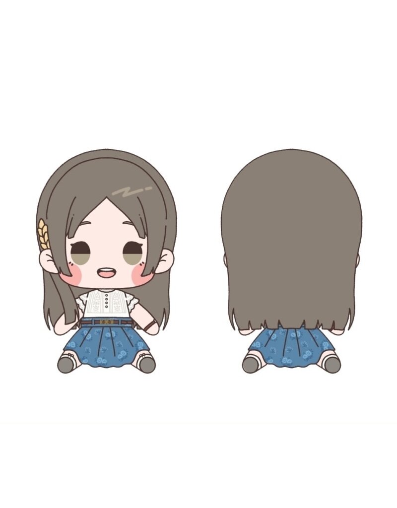 Lawsons Gakuen Idolm@ster Lawsons Mochi Doll Plushie