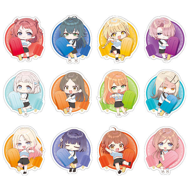 Gakuen Idolm@ster Sticker 2-Pack - Collectors Anime LLC