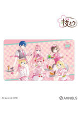 Amnibus Sakura Miku Group American Diner ver. Art by Fumi Multipurpose Desk Mat
