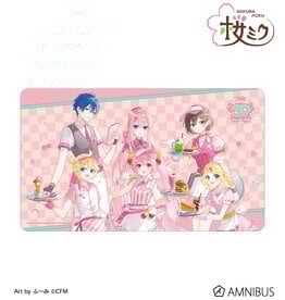 Amnibus Sakura Miku Group American Diner ver. Art by Fumi Multipurpose Desk Mat