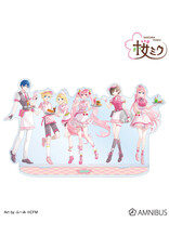 Amnibus Sakura Miku Group American Diner ver. Art by Fumi BIG Acrylic Stand
