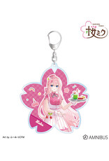 Amnibus Sakura Miku American Diner ver. Art by Fumi BIG Acrylic Keychain