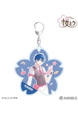 Amnibus Sakura Miku American Diner ver. Art by Fumi BIG Acrylic Keychain