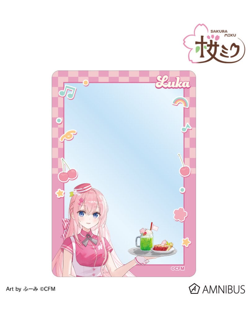 Amnibus Sakura Miku American Diner ver. Art by Fumi B8 Hard Card Case