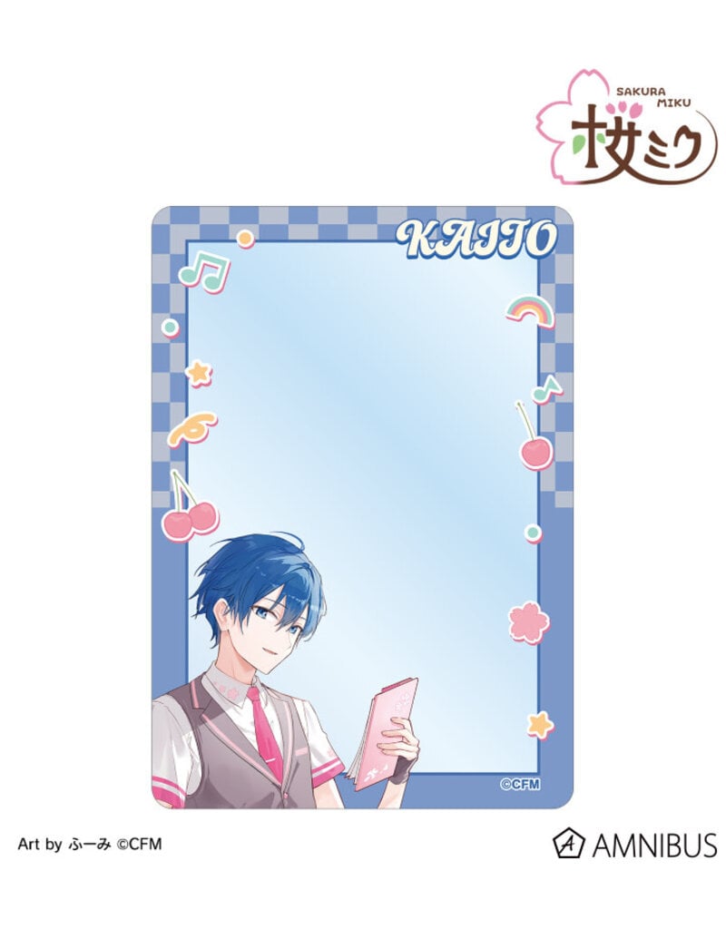 Amnibus Sakura Miku American Diner ver. Art by Fumi B8 Hard Card Case