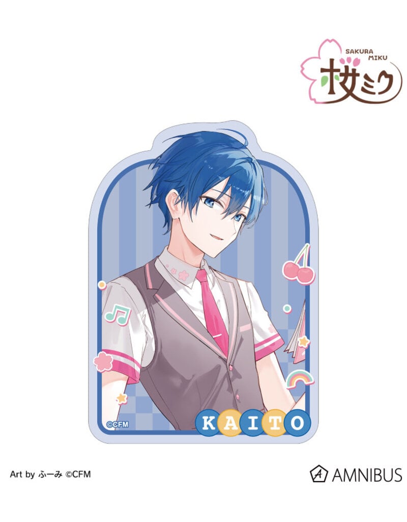 Amnibus Sakura Miku American Diner ver. Art by Fumi Die-cut Sticker