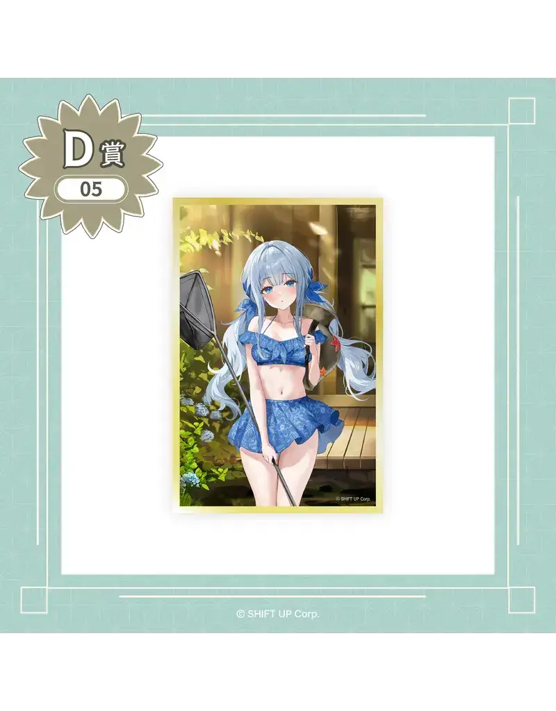 Goddess of Victory: Nikke Countryside Summer Vacation Mini Shikishi