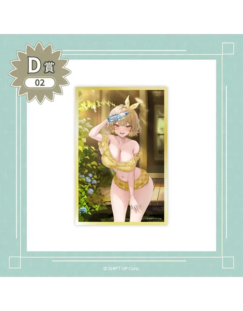 Goddess of Victory: Nikke Countryside Summer Vacation Mini Shikishi