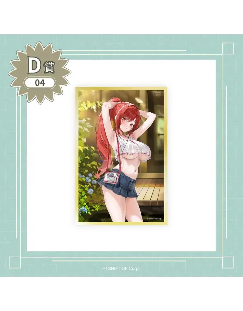 Goddess of Victory: Nikke Countryside Summer Vacation Mini Shikishi