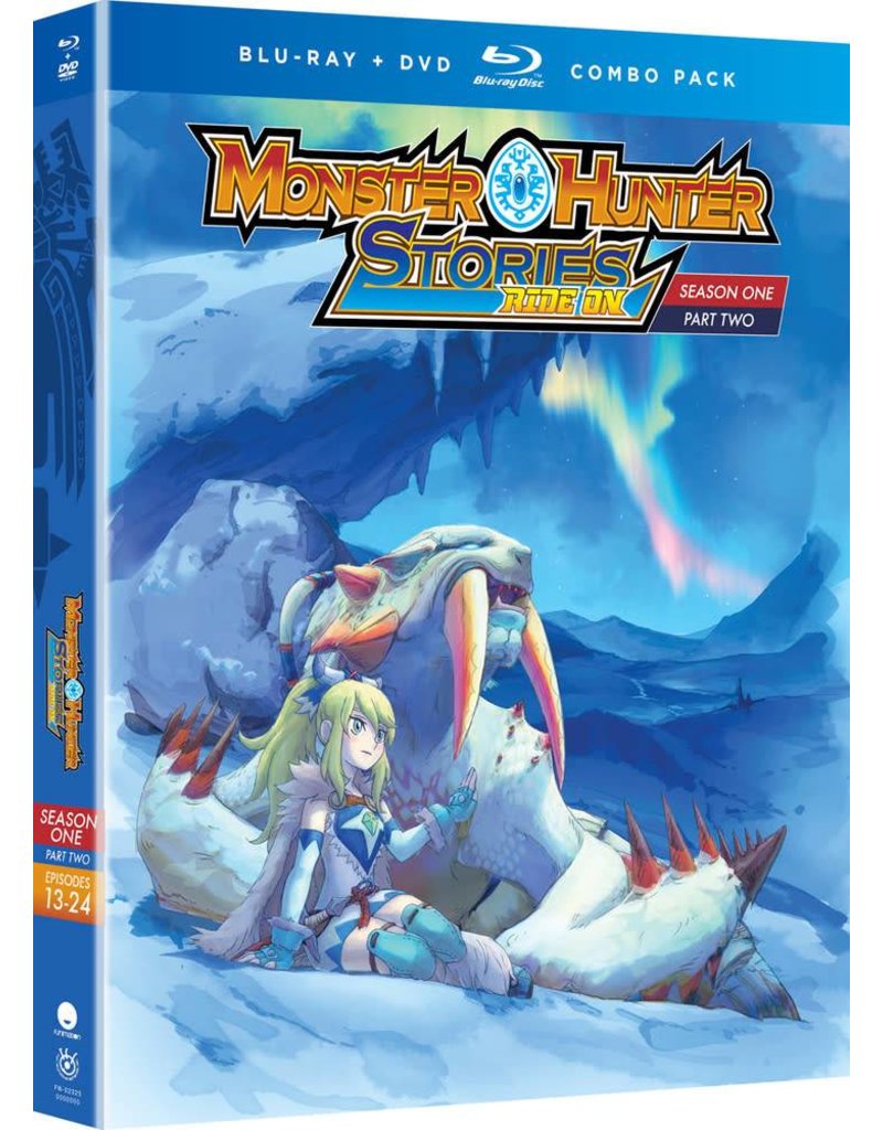 Crunchyroll Ent Monster Hunter Stories Ride On Season 1 Part 2 Blu-Ray/DVD