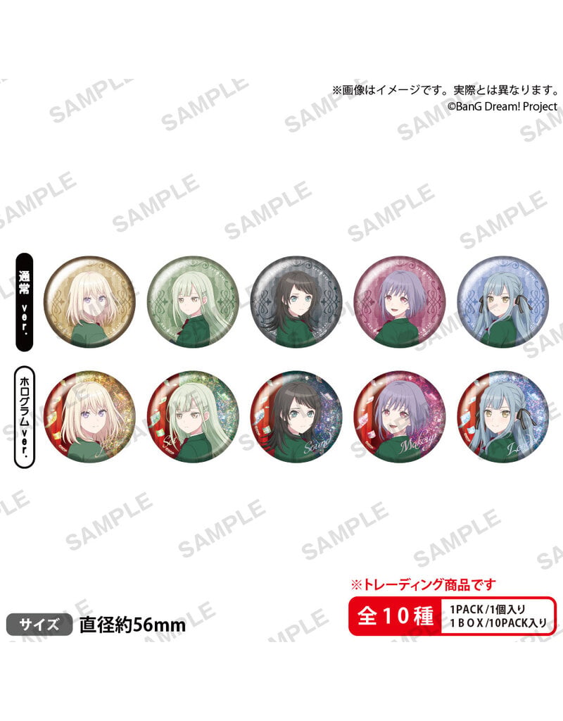 Bushiroad Ave Mujica Bang Dream! Murder Mystery Can Badge