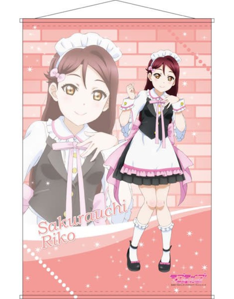 Contents Seed Aqours Maid Outfit B2 Wallscroll