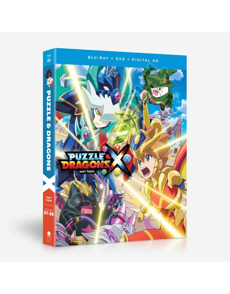Funimation Entertainment Puzzle & Dragons Part 3 Blu-Ray/DVD