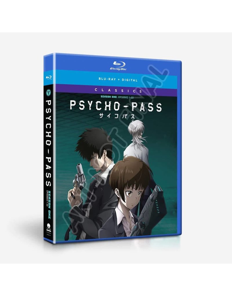 Funimation Entertainment Psycho Pass Season 1 Classics Blu-Ray