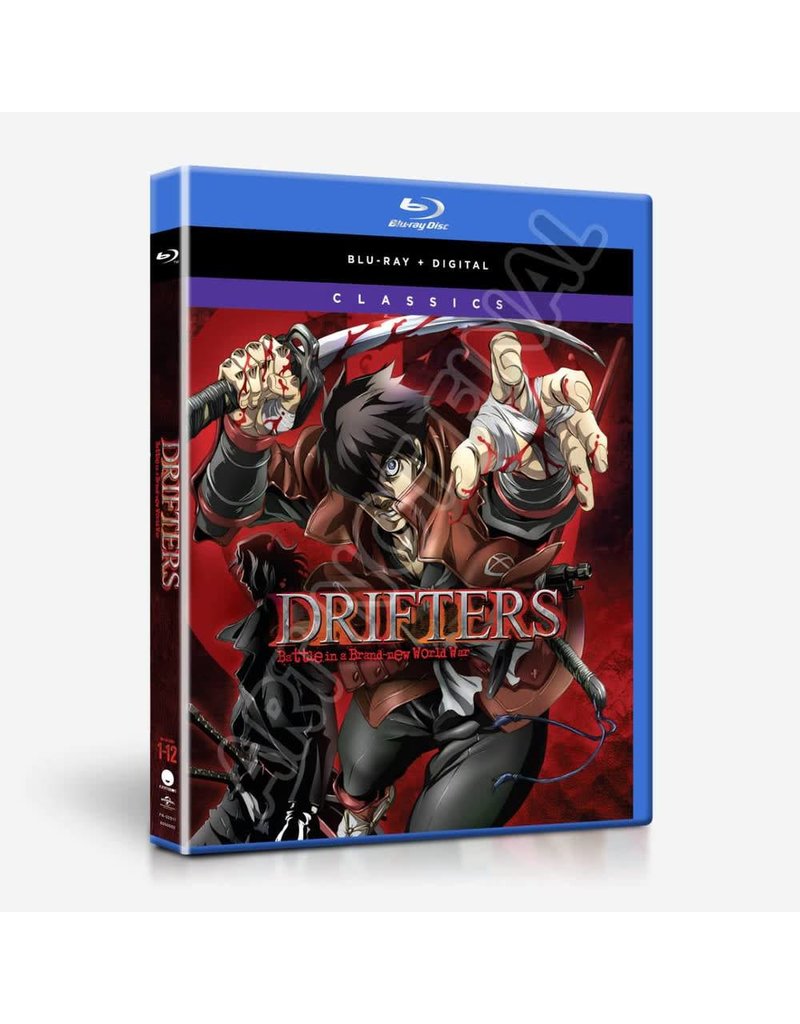 Funimation Entertainment Drifters Complete Series Classics Blu-Ray