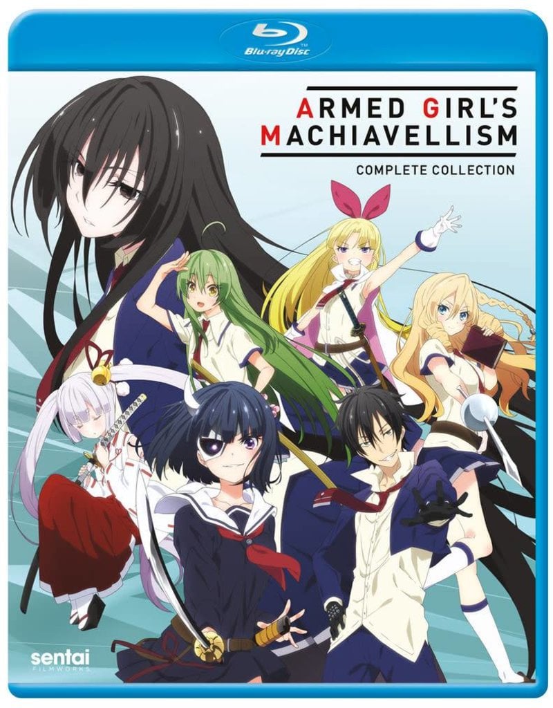 Sentai Filmworks Armed Girl's Machiavellism Blu-Ray